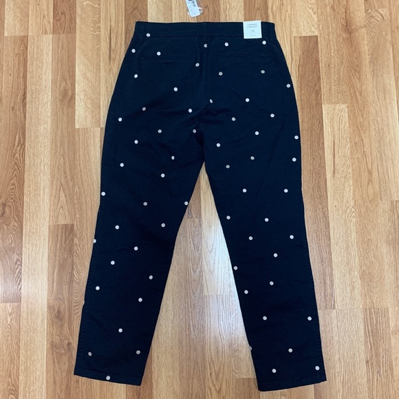 Vintage straight pant in polka-dot stretch chino - Picture 8 of 14